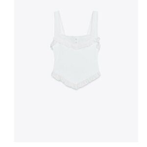 ZARA TRIM COMBINATION TOP